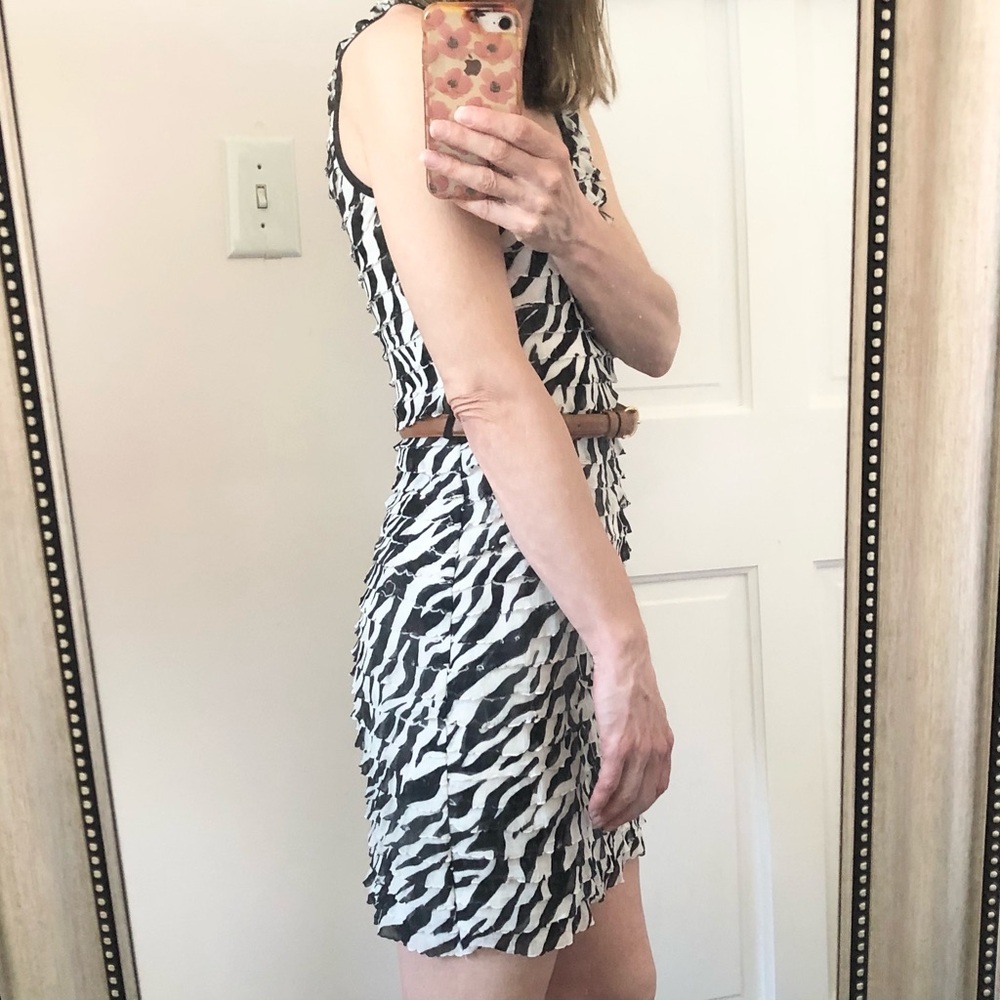 CLK Zebra Print Dress